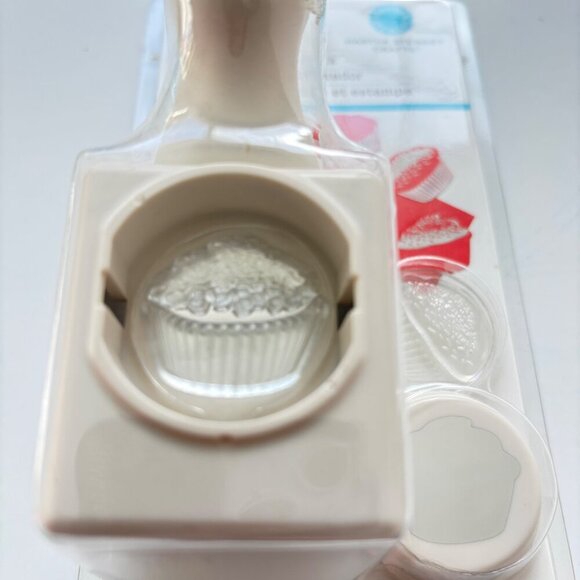 Martha Stewart Crafts Stamp & Punch Pack Cupcake Design New - Picture 2 of 4